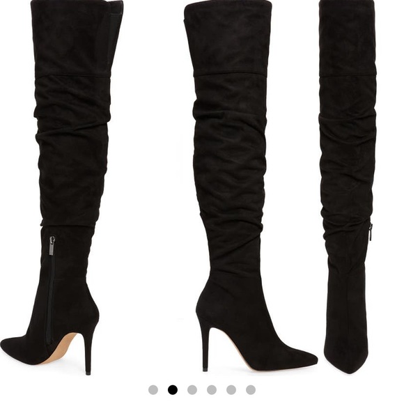 COPY - Jessica Simpson Over Knee Stiletto Boots - Picture 1 of 8